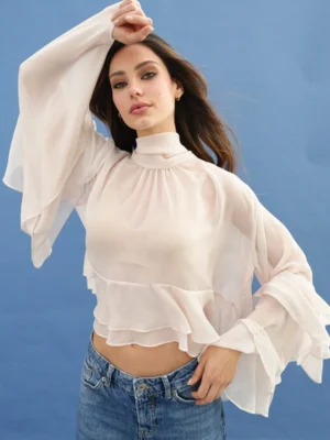 BLUSA TRANSFORMACION PERLA CHAMPAGNE