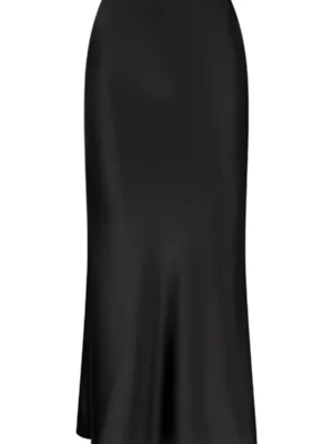 FALDA DE SEDA NEGRA TRANSFORMACION