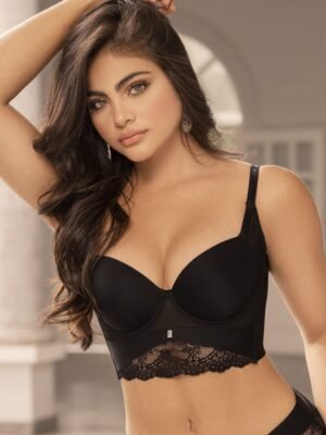 BUSTIER PASION NEGRO