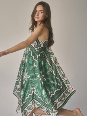 VESTIDO BABYDOLL ADAPTABILIDAD VERDE