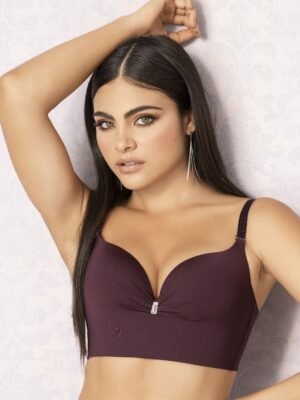 BUSTIER PASION PURPURA REAL